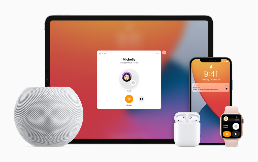 Apple HomePod Mini Smart Speaker MY5H2ZP/A White | Sharaf Apple HomePod Mini Smart Speaker MY5H2ZP/A White | Sharaf